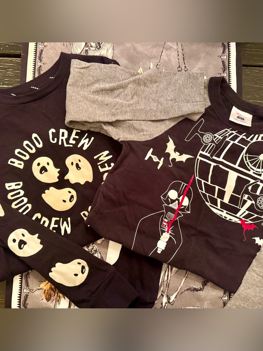 Bundle of Halloween Tshirts, child size 8